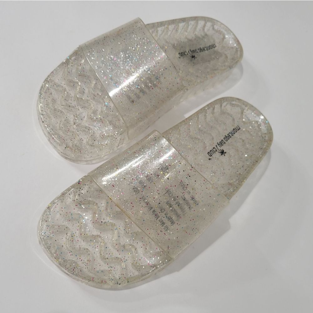 Montego Bay Club clear sandals
